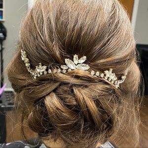 Rosette Crystal Headpiece Chloe + Isabel